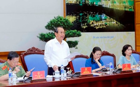 Phó Thủ tướng: Đẩy mạnh “4 tự” trong phòng, chống tội phạm